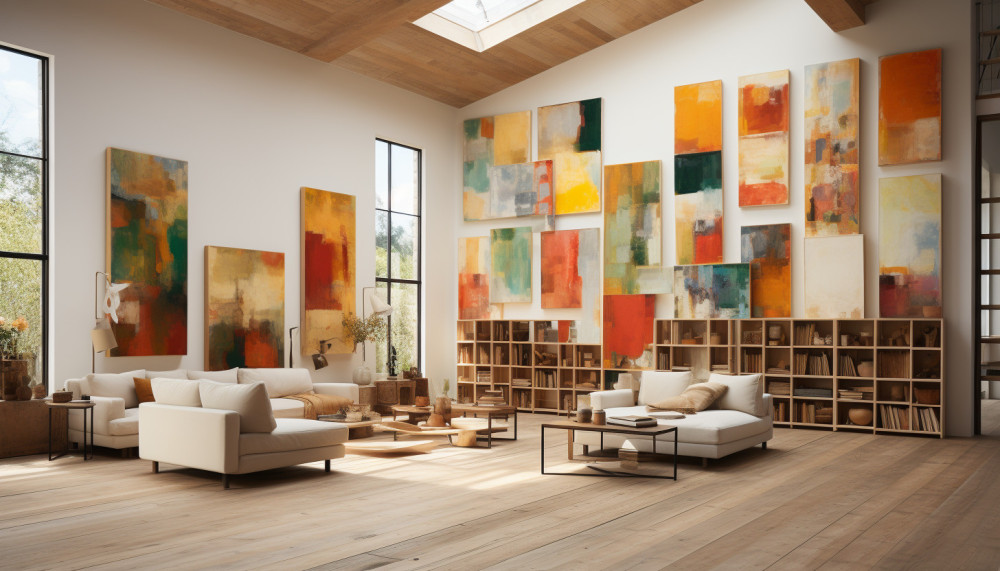 Cómo los materiales sostenibles están transformando el arte de los cuadros minimalistas